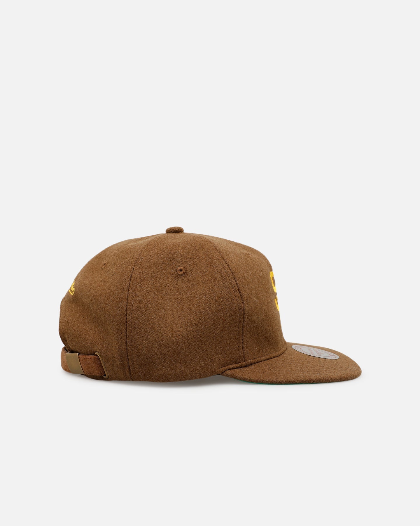 Mitchell & Ness San Diego Padres 'Vintage Baseball' Vintage Fit Strapback Brown