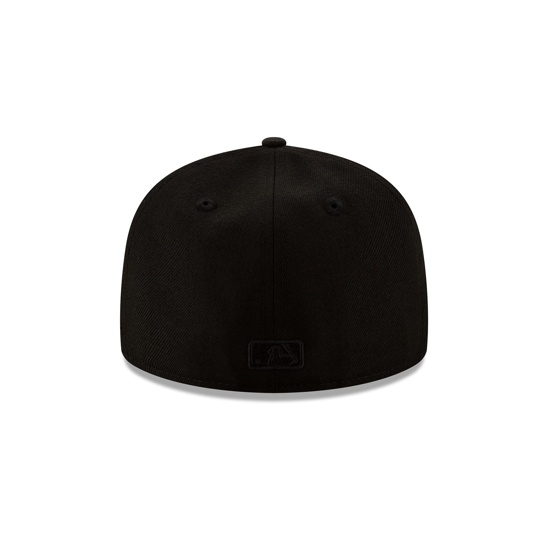Milwaukee Brewers Black on Black 59FIFTY Fitted Hat
