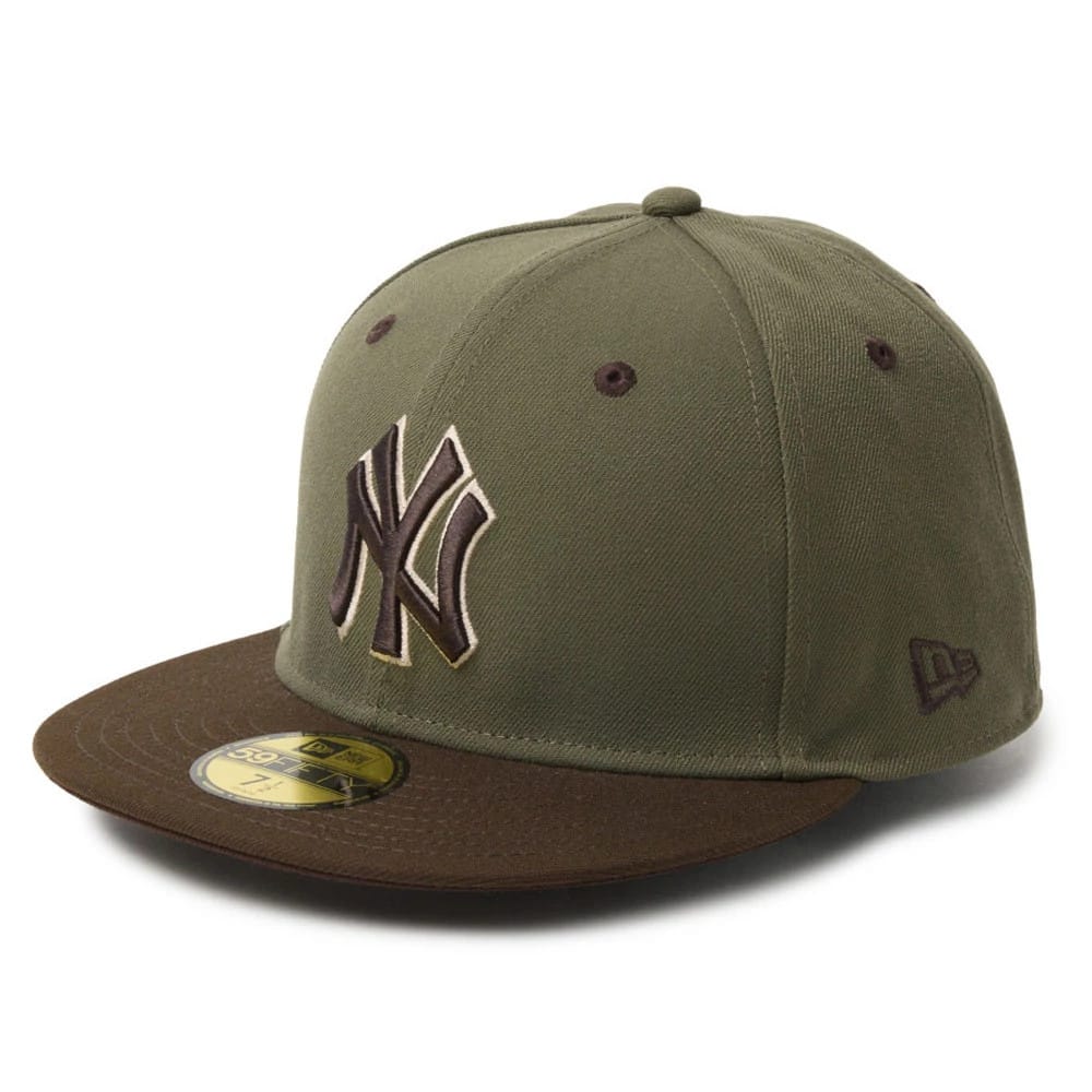 New York Yankees MLB Camo Green 59FIFTY Fitted Cap