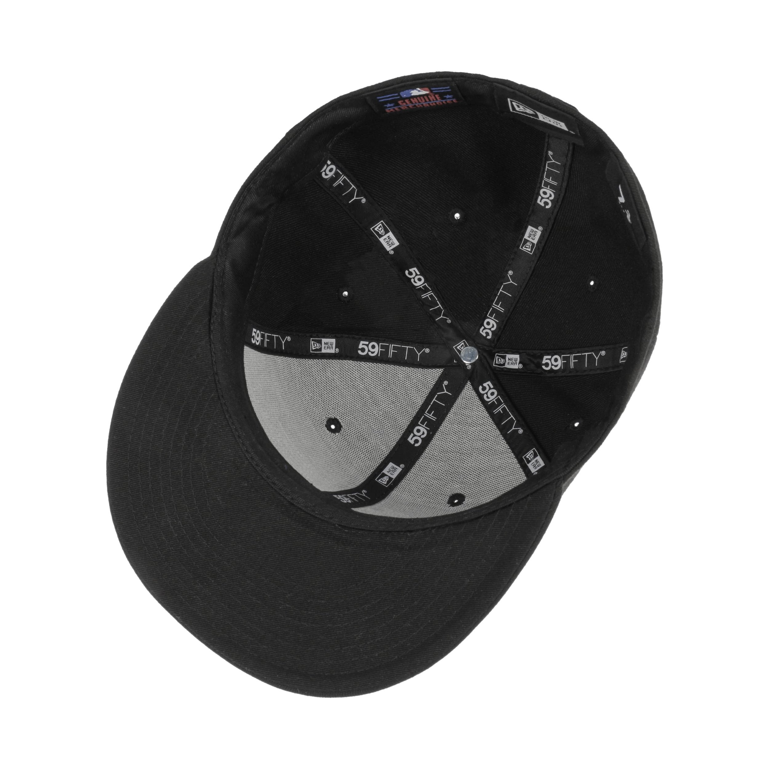 59Fifty Black on Black Yankees Cap