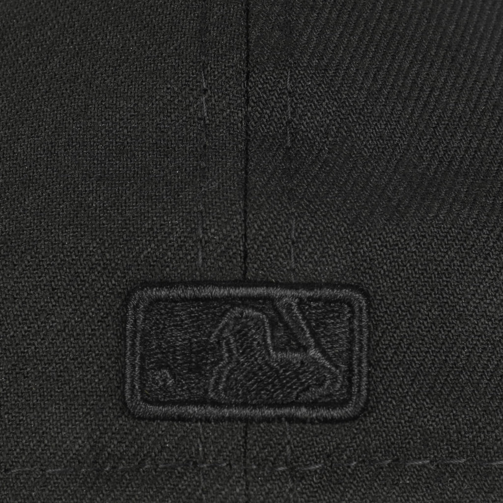 59Fifty Black on Black Yankees Cap