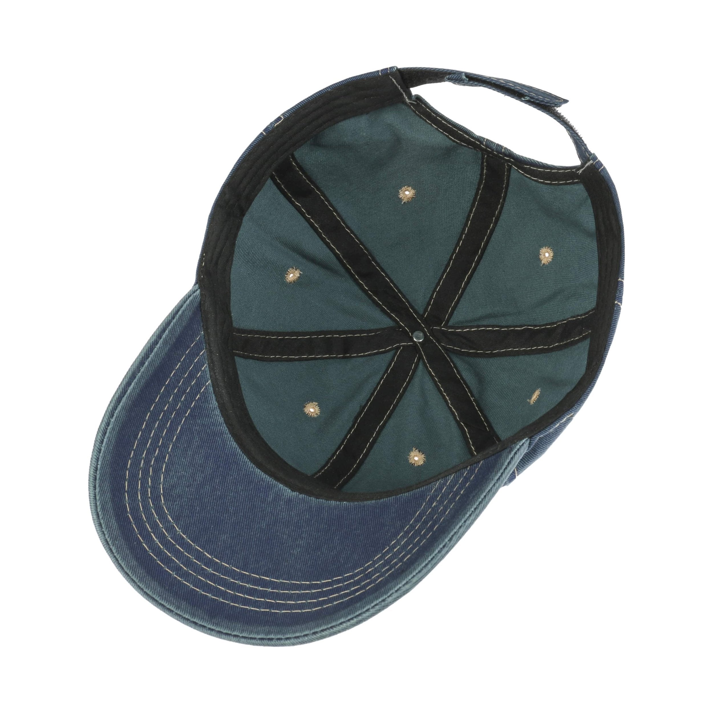 Washed Denim Baseball Cap