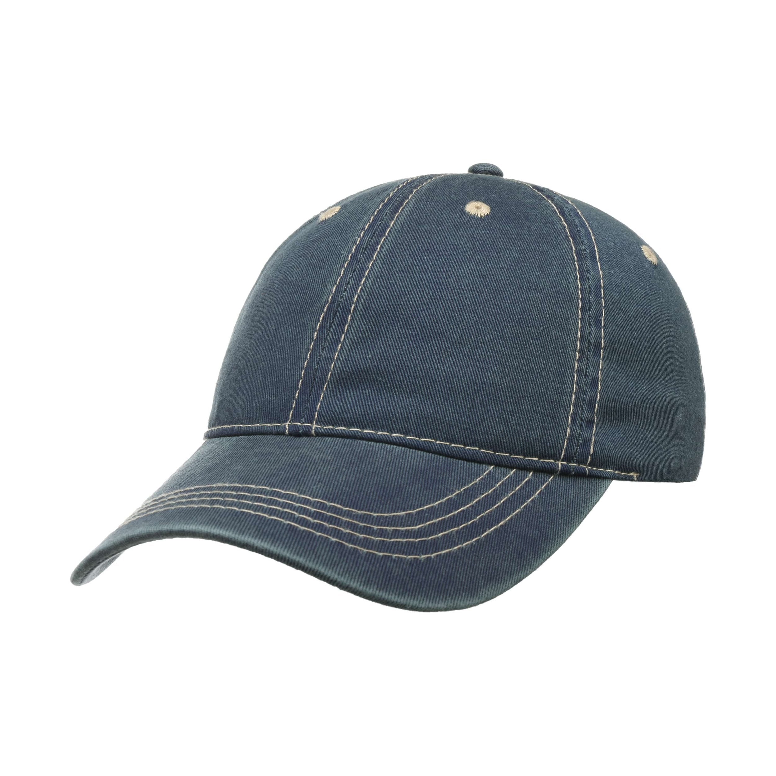 Washed Denim Baseball Cap