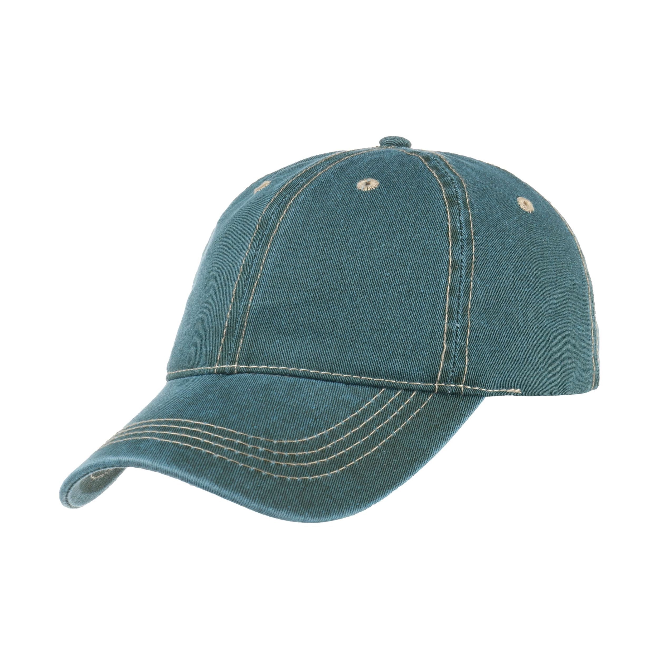 Washed Denim Baseball Cap