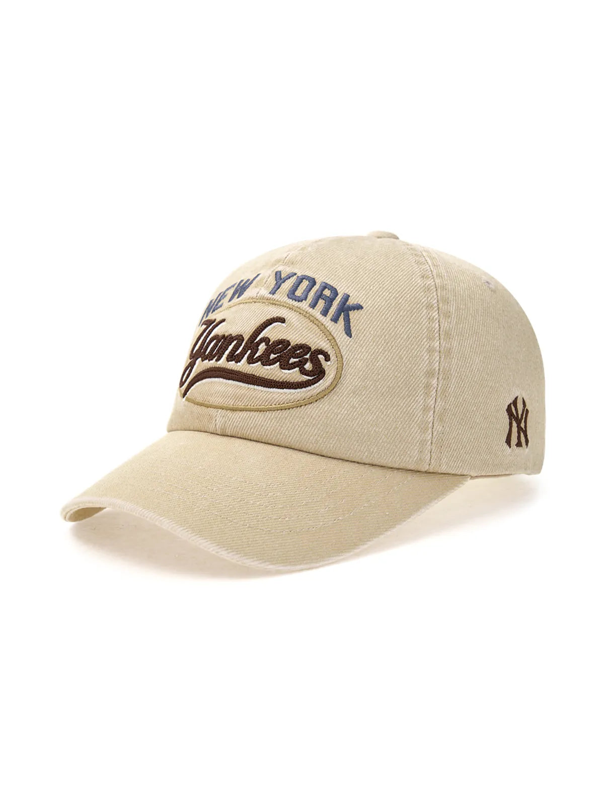 MLB Varsity Vintage Cursive Stitch Unstructured Ball Cap (4 type) (KARINA Wear)