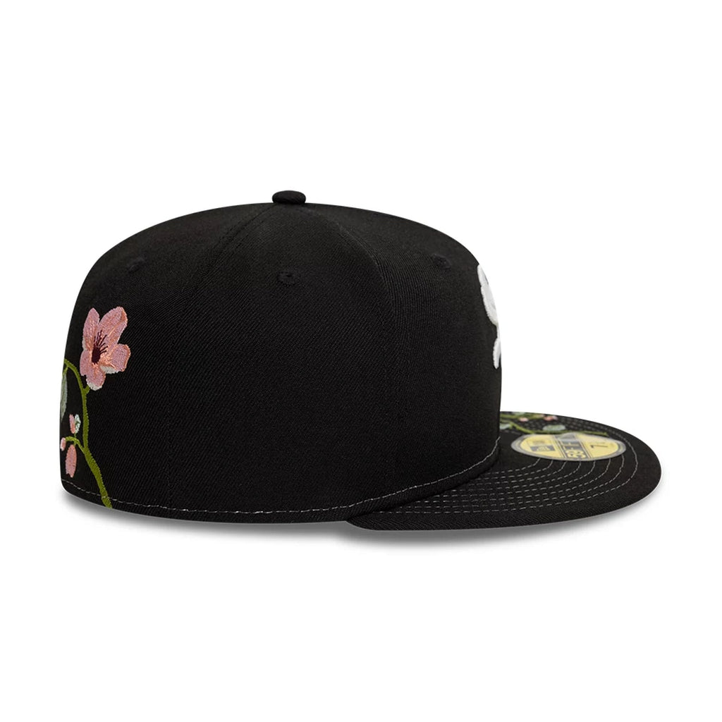 Chicago White Sox MLB Floral Black 59FIFTY Fitted Cap