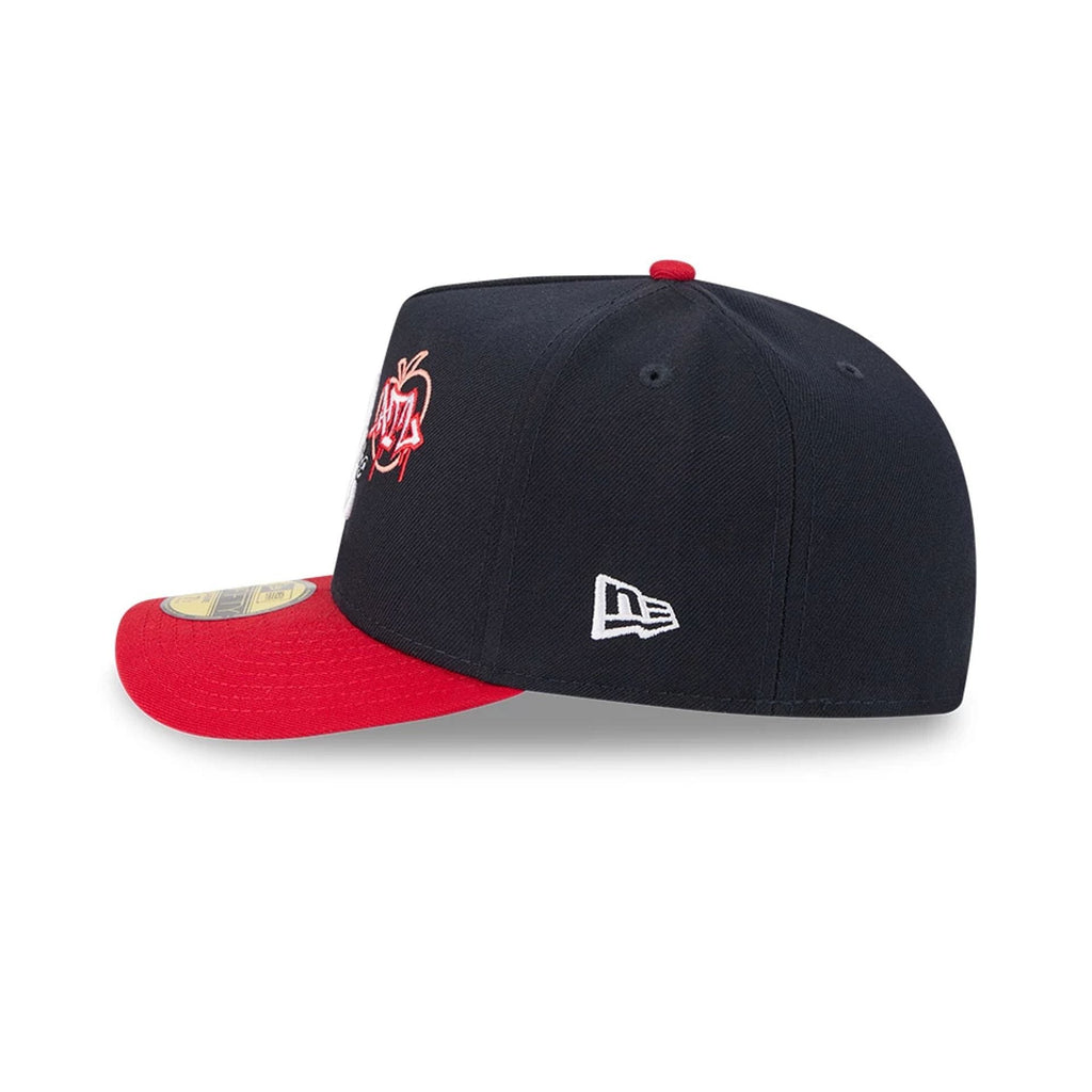 Atlanta Braves MLB Cartoon Navy 59FIFTY A-Frame Fitted Cap