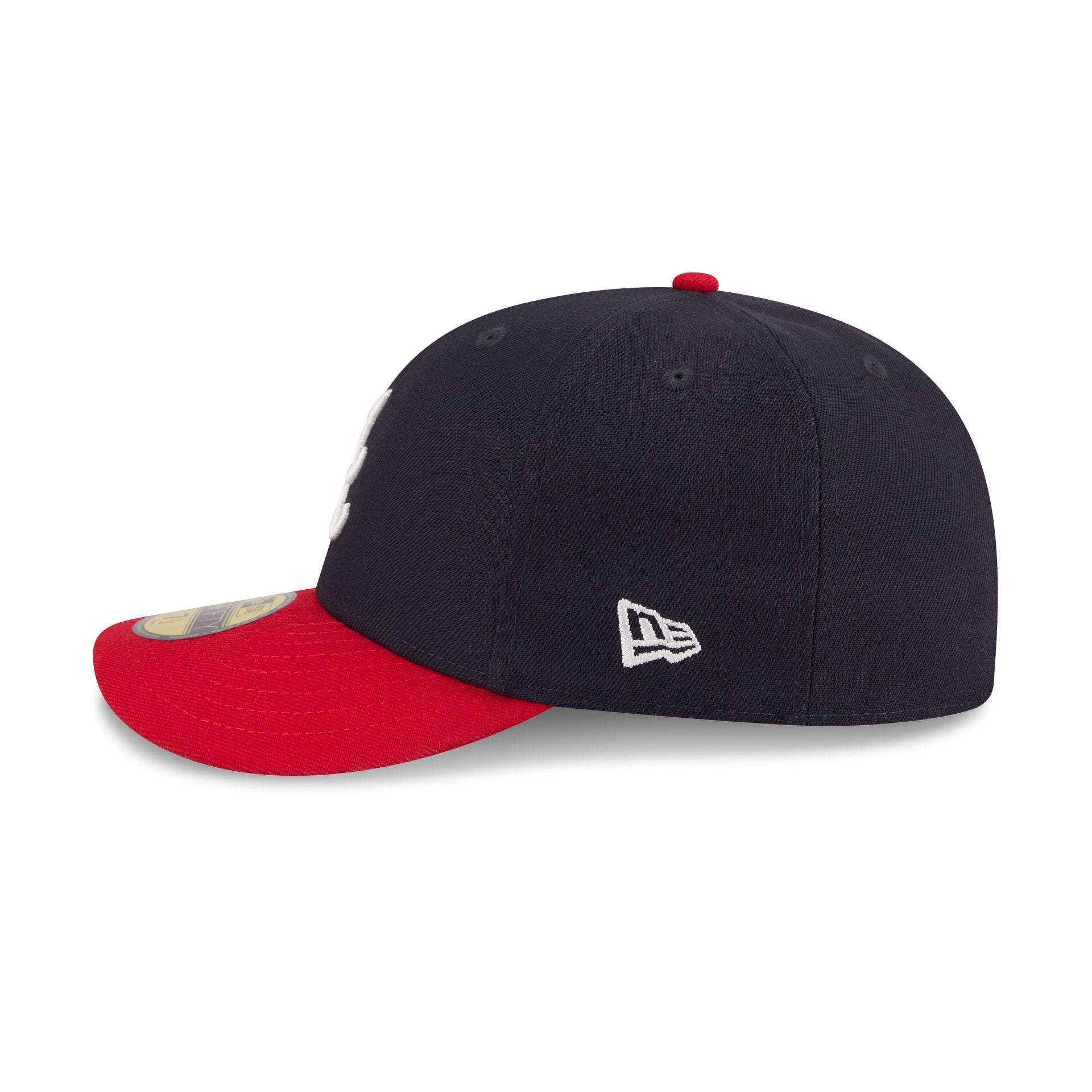 Atlanta Braves Pre-Curve 59FIFTY Fitted Hat