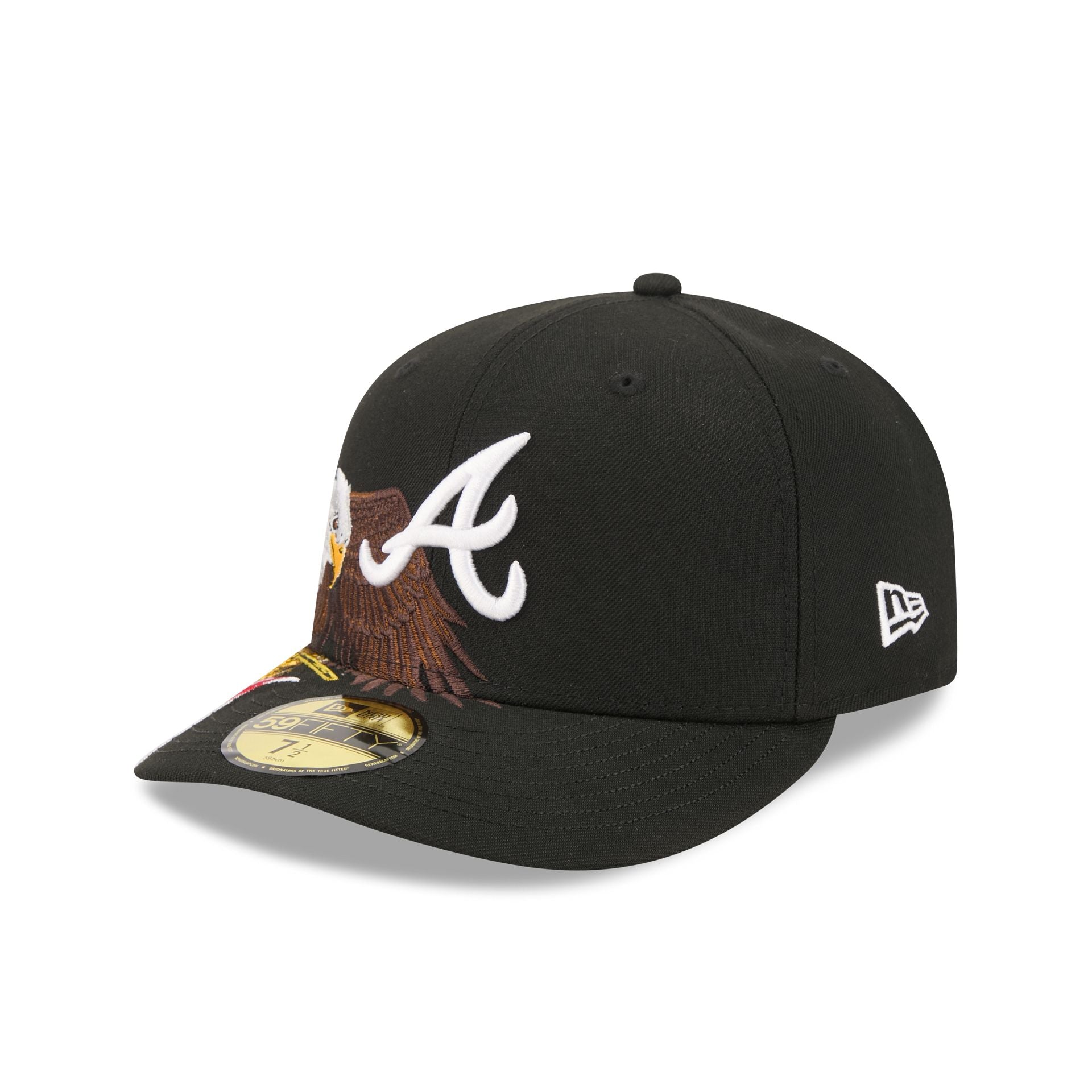 Atlanta Braves Liberty Eagle 59FIFTY Fitted Hat