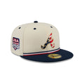 Atlanta Braves Independence Day 2026 59FIFTY Fitted Hat