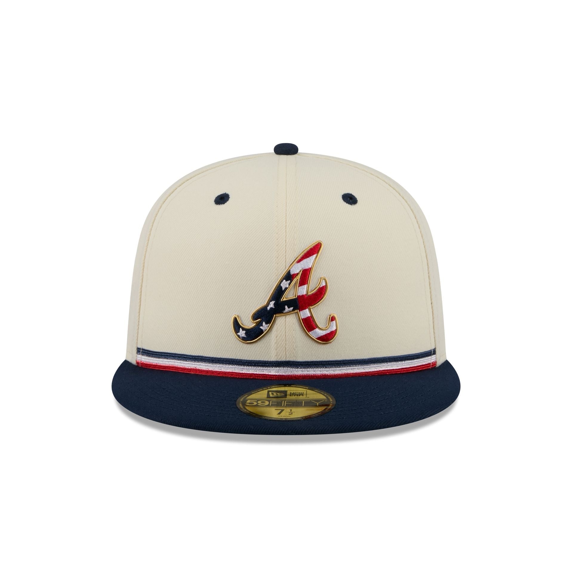 Atlanta Braves Independence Day 2026 59FIFTY Fitted Hat
