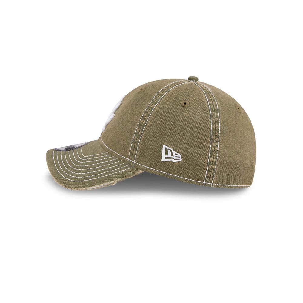 LA Dodgers MLB Stencil Distressed Green 9TWENTY Adjustable Cap