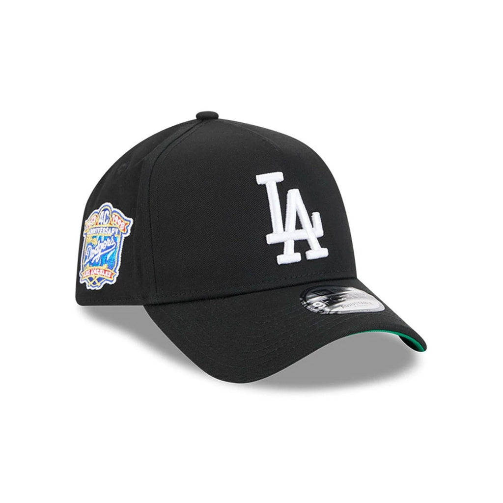 Dodgers MLB Cooperstown Anniversary Black 9FORTY A-Frame Adjustable Cap