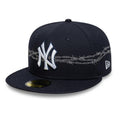 New York Yankees MLB Icon Navy 59FIFTY Fitted Cap