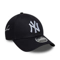 New York Yankees MLB Side Script Navy 9FORTY M-Crown Adjustable Cap