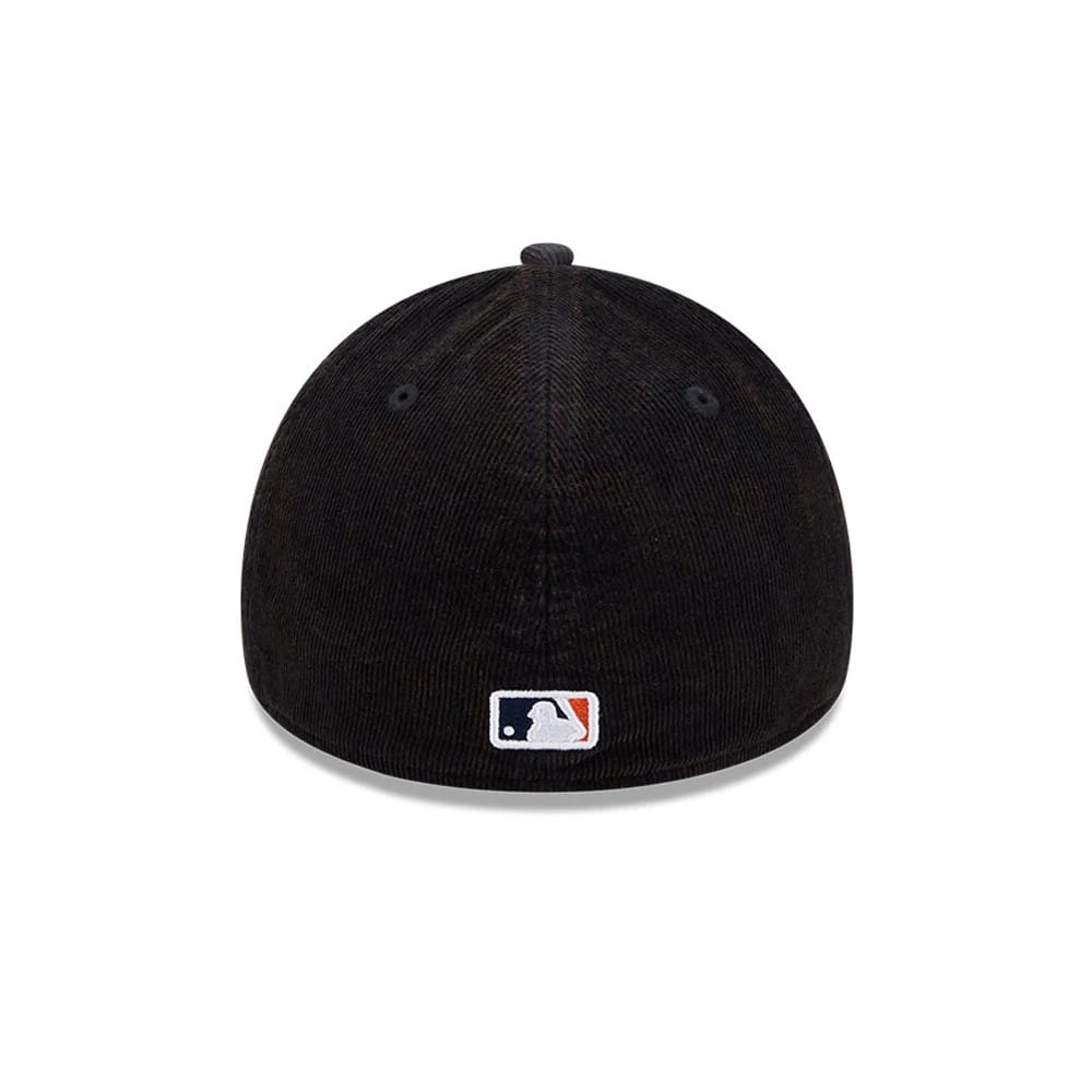 Tigers MLB Snow Wash Cord Black 59FORTY A-Frame Fitted Cap
