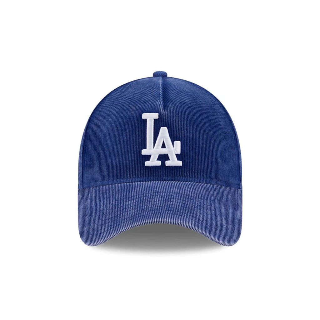Dodgers MLB Snow Wash Cord Dark Blue 59FORTY A-Frame Fitted Cap