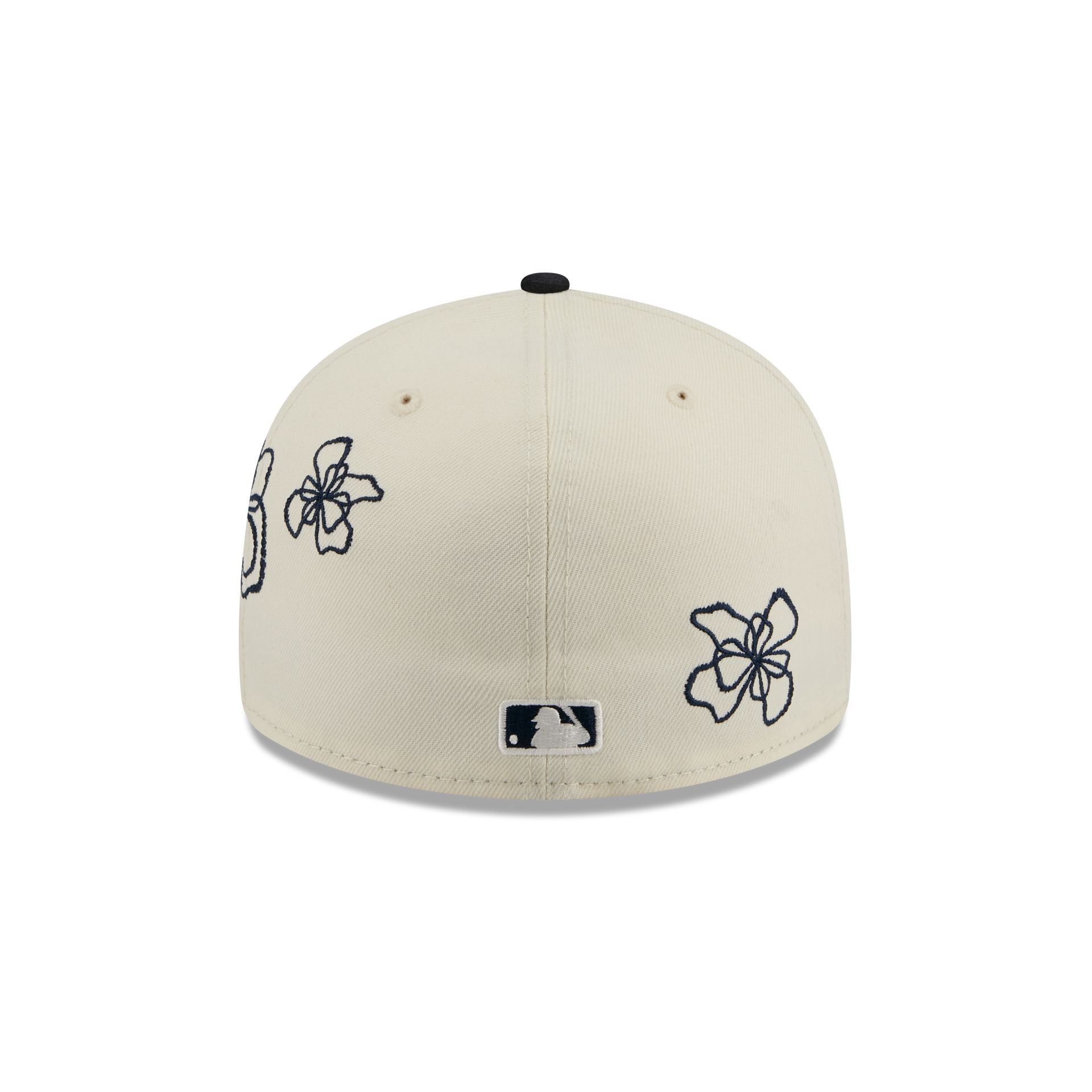 Cleveland Guardians Floral Outline 59FIFTY Fitted Hat