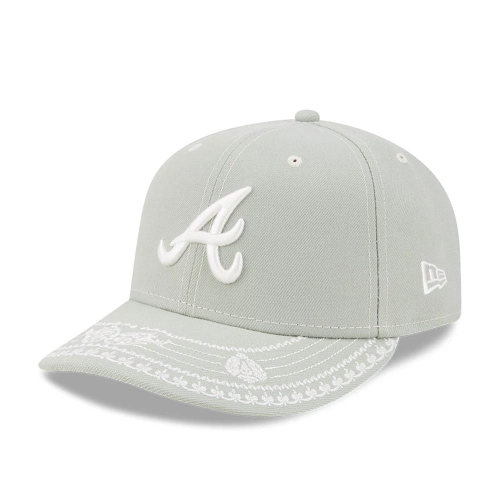 Atlanta Braves MLB Fathers Day Pastel Green 59FIFTY Fitted Cap