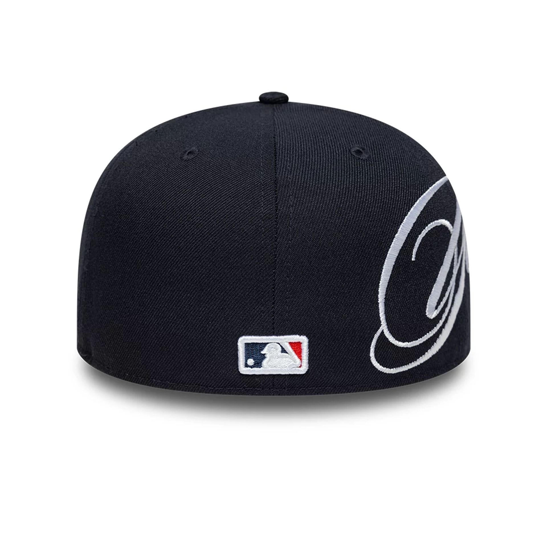 New York Yankees MLB Side Script Navy Low Profile 59FIFTY Fitted Cap