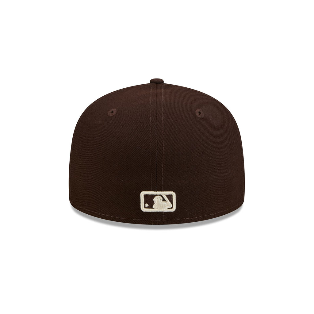 Atlanta Braves Brown Basic 59FIFTY Fitted Hat