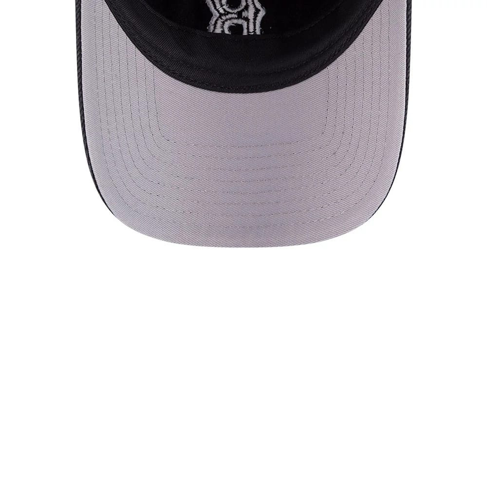 Red Sox MLB Washed Denim Black 9FORTY A-Frame Unstructured Adjustable Cap