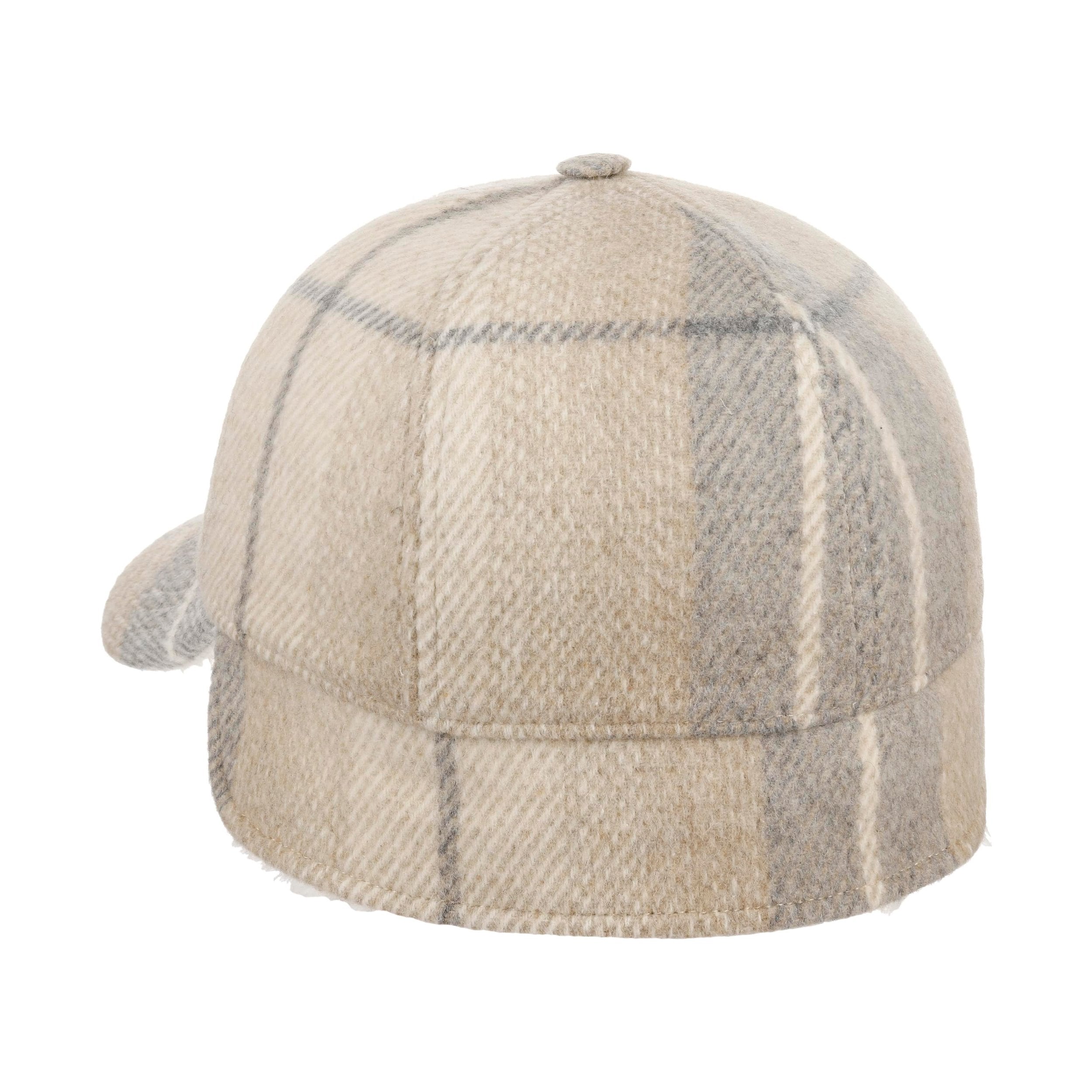 Taja Check Cap with Ear Flaps