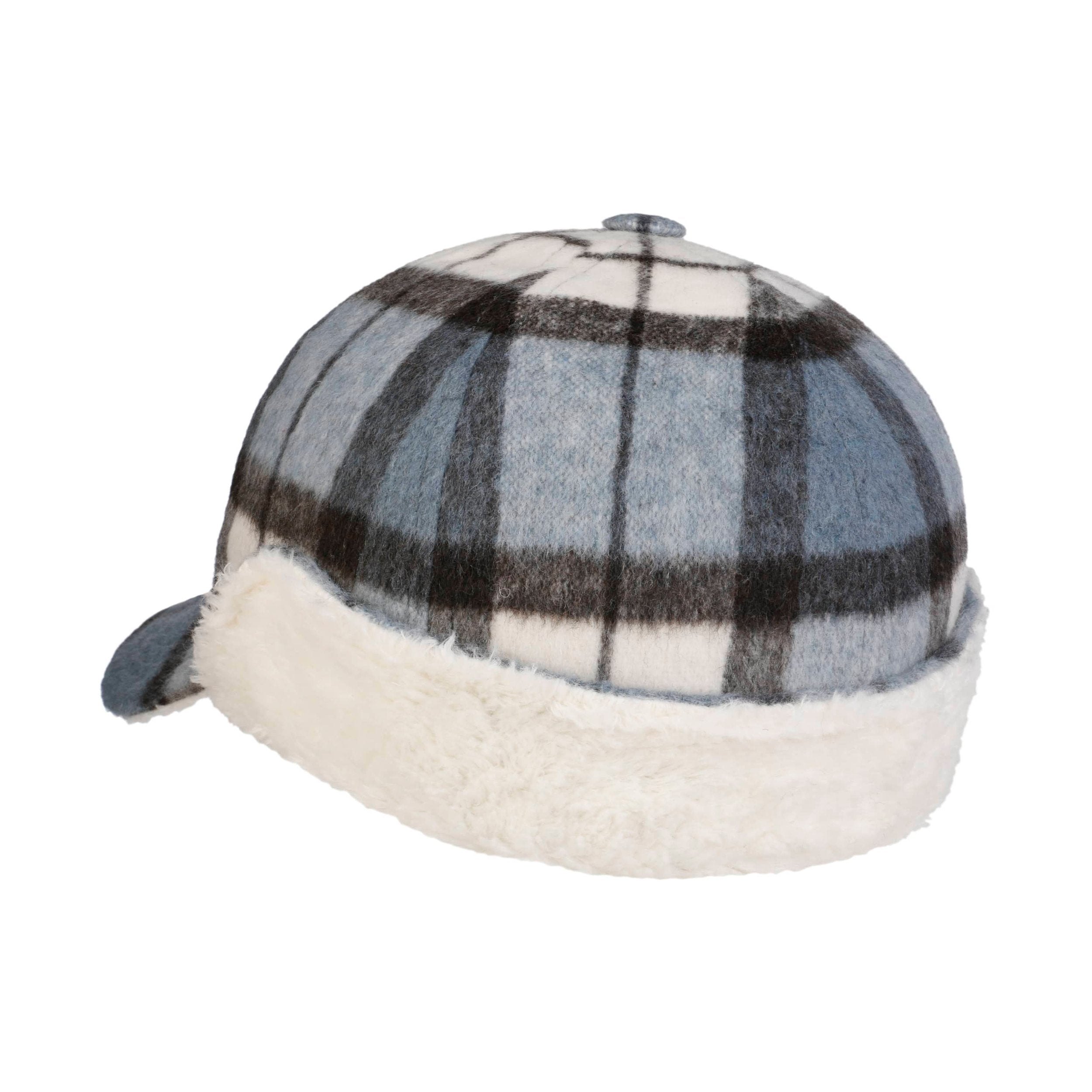 Taja Check Cap with Ear Flaps
