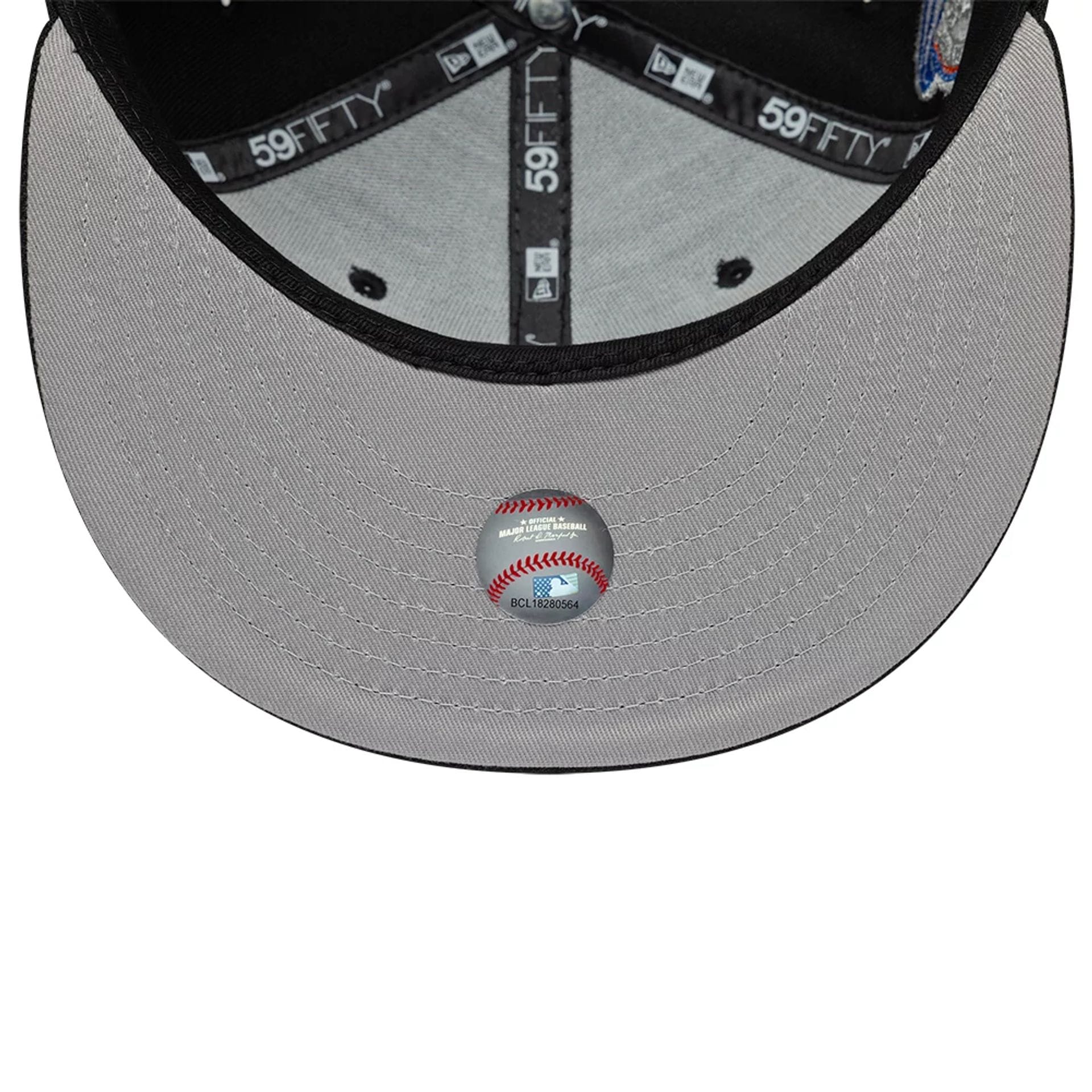 New York Yankees MLB Cooperstown Black 59FIFTY Fitted Cap
