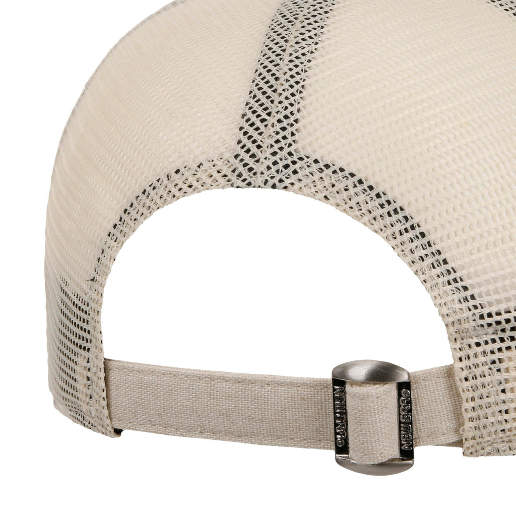9Twenty Linen Yankees Trucker Cap