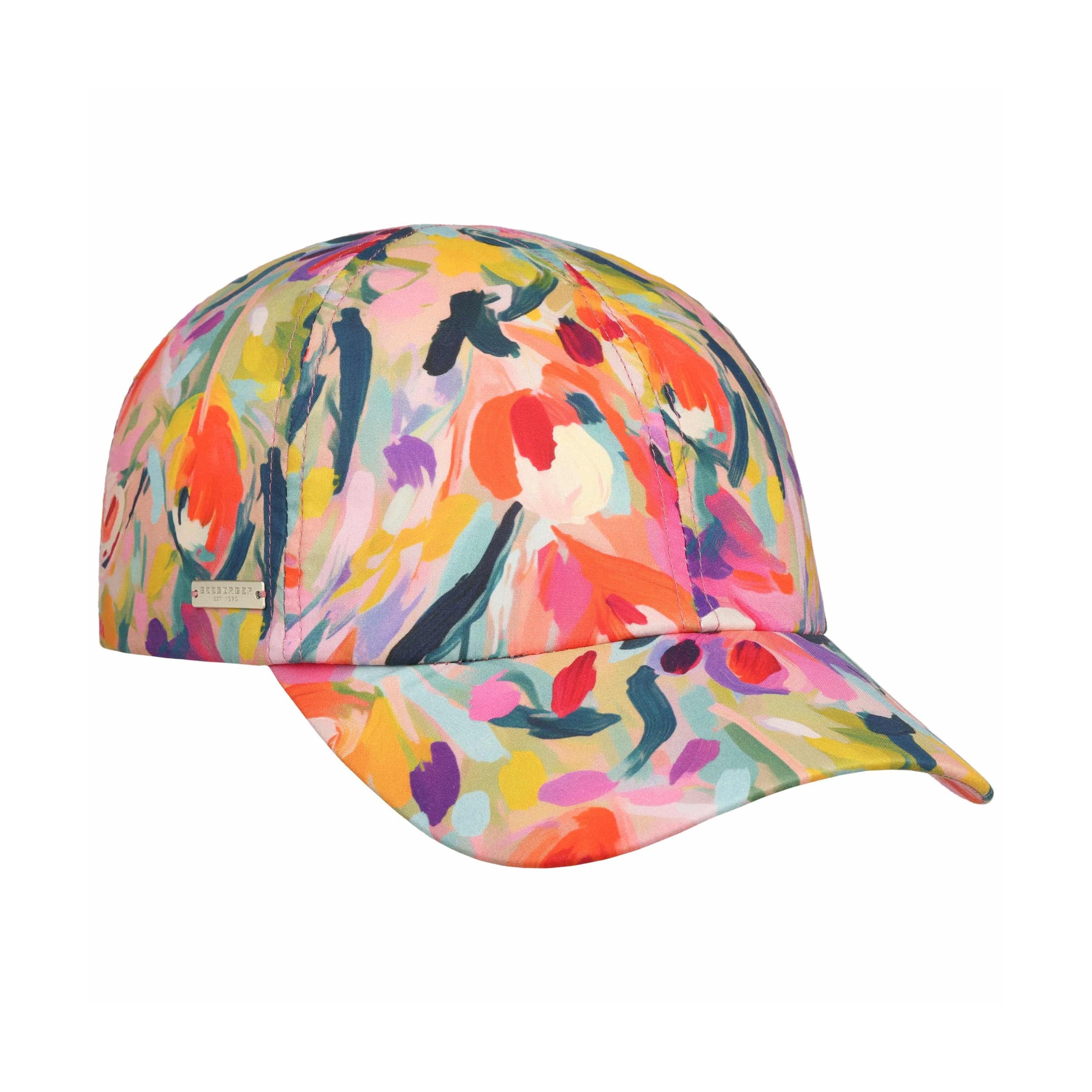 Soft Flower Print Cap