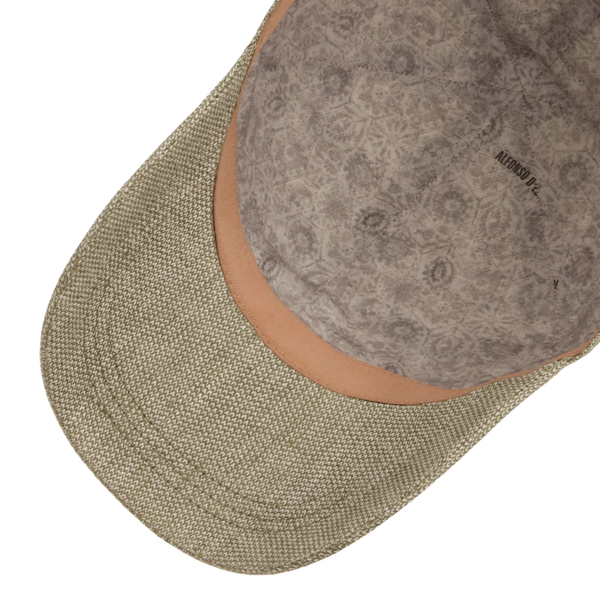 Structured Linen Cap